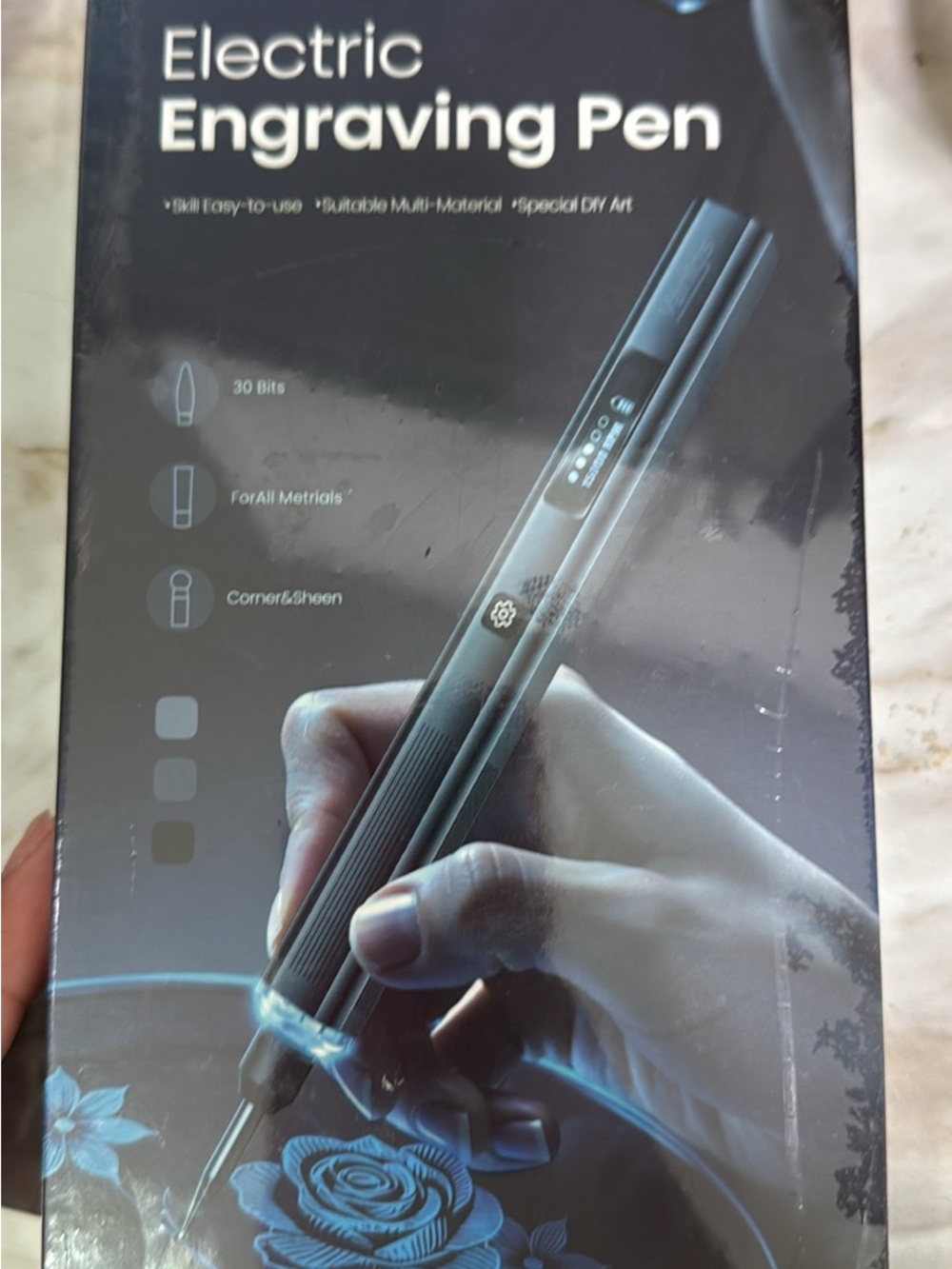 Electric Engraving Pen - Black